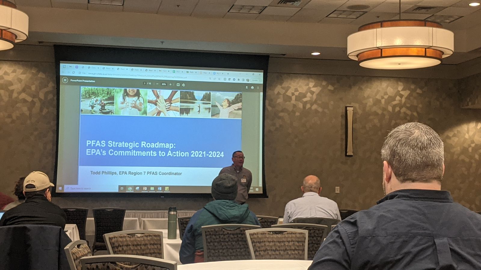 Dan Nickey presenting at the FALL 2022 Strategic Goals Program Workshop